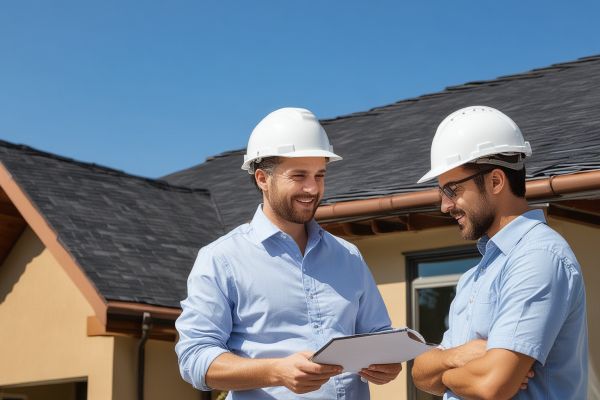 Professional roofing consultation
